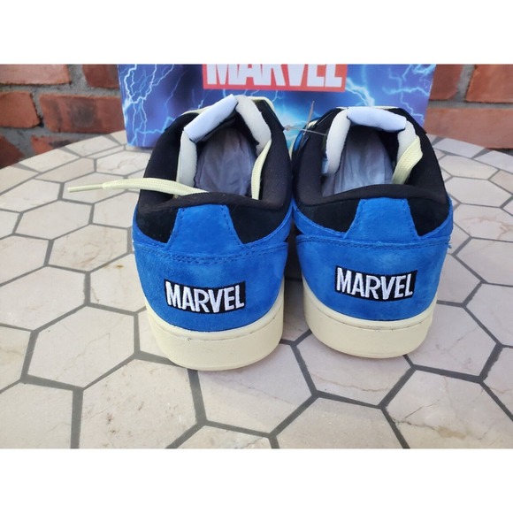 Diadora X Men 97 Magic Basket Low Storm Black Blue Marvel New w/Box Size 11.5 - Picture 10 of 11